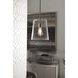 Clarion 1 Light Brushed Nickel Pendant Ceiling Light, Small